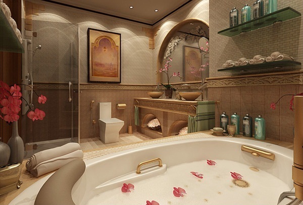 Luxurious Bathroom Designs with Vintage Elements and Classic Theme - Bathroom - Ideas - Design