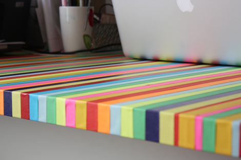 DIY เปลี่ยนโต๊ะเก่าให้สวยสดใสด้วยไอเดียง่าย ๆ - เฟอร์นิเจอร์ - DIY - ของแต่งบ้าน - เปลี่ยนโต๊ะเก่า - ไอเดียแต่งโต๊ะใหม่ - ขั้นตอนการเปลี่ยน