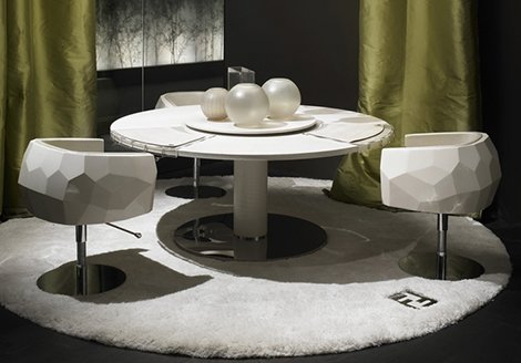 Fendi Casa Crystal Chair - a Modern Gem