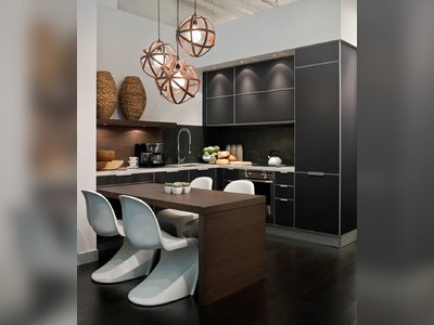 Sophisticated Black Kitchen Furniture