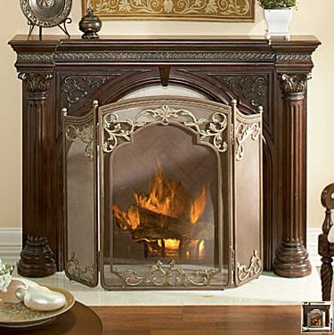 Easton Fireplace Mantel (in 2 finishes) - JCPenney - Fireplace