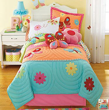 Sherbet Garden Delight Quilt & Accessories - JCPenney - Kids Bed - Bed