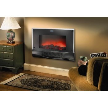 Bionaire BFH5000-UM Electric Fireplace Heater with Remote Control
