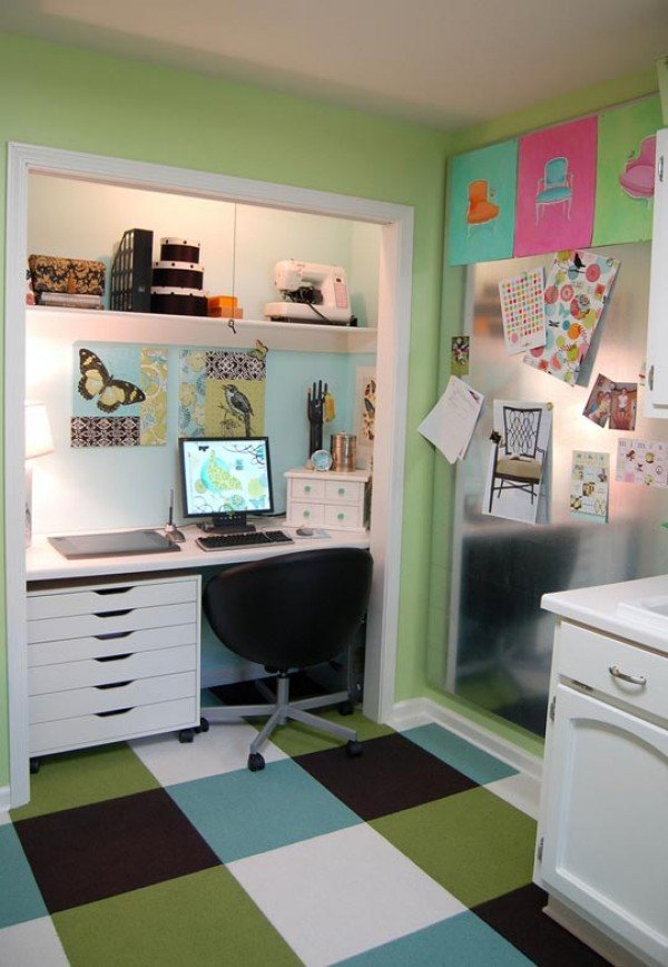 How to Create a Functional Closet Home Office