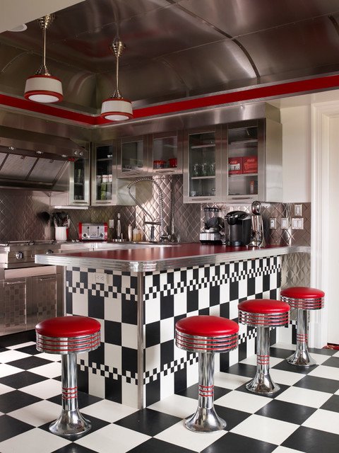 Charming Retro Kitchen Design Inspirations [PHOTOS]