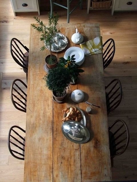 แบบโต๊ะกินข้าวไม้