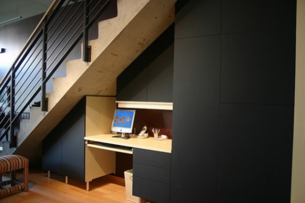 Useful Ways To Use Space Under The Staircase - Ideas - Tips