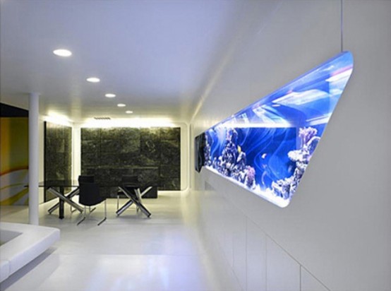 Beautiful Aquariums in Home Interiors - Aquarium - Decoration - Ideas - For Pet