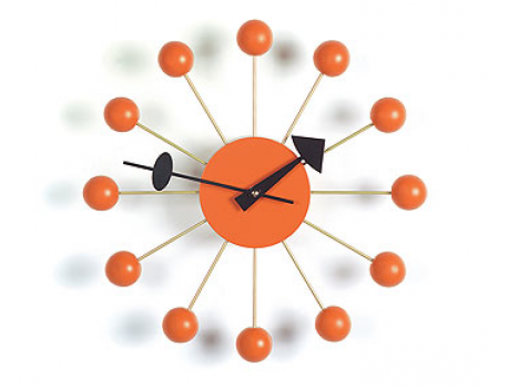 Vitra Nelson Ball Clock Orange - Design Public - Clock