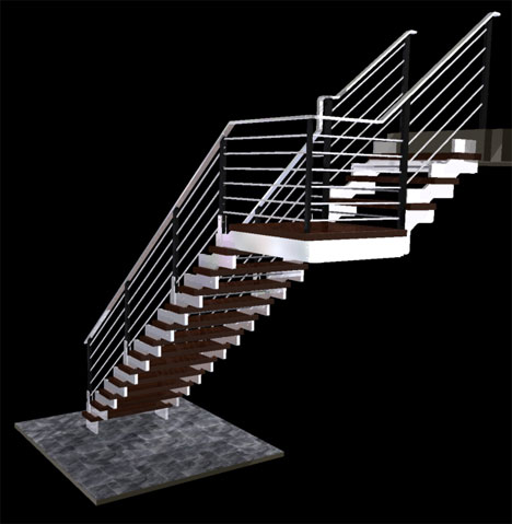 Ascendings: Building a better staircase using modular components - staircase - Stephen Ronsheim