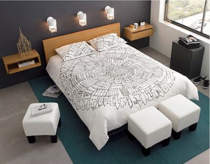 Urban mandala bed linens - CB2 - Bed Linen
