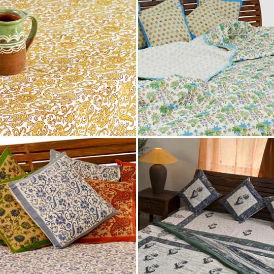Hand-crafted Textiles from Fabindia