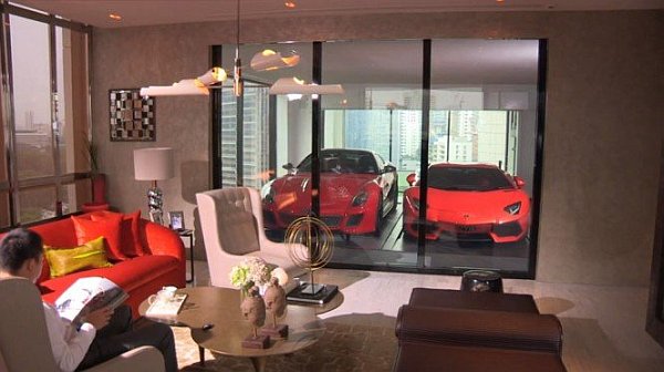 The Luxurious and Innovative Apartment in Singapore with Indoor Car Parking - Interior Design - Design - Apartment - Design Trend