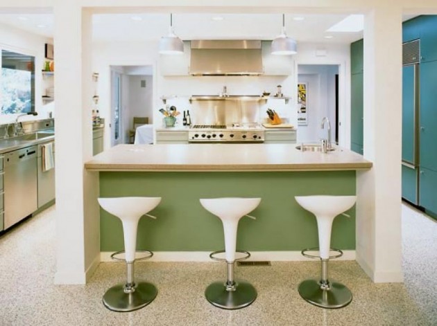 Charming Retro Kitchen Design Inspirations [PHOTOS] - Kitchen - Design - Decoration - Ideas - Photo