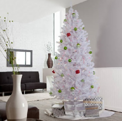 Ý tưởng trang trí cây thông noel màu trắng tuyệt đẹp - Trang trí - Cây thông