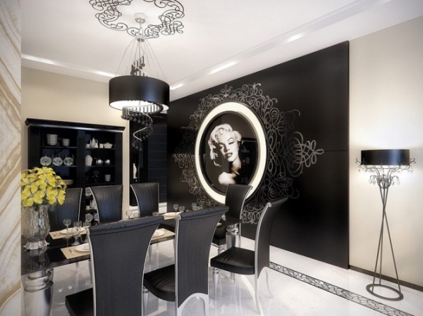 Luxury in Black & White Interior Design - Interior Design - Apartment