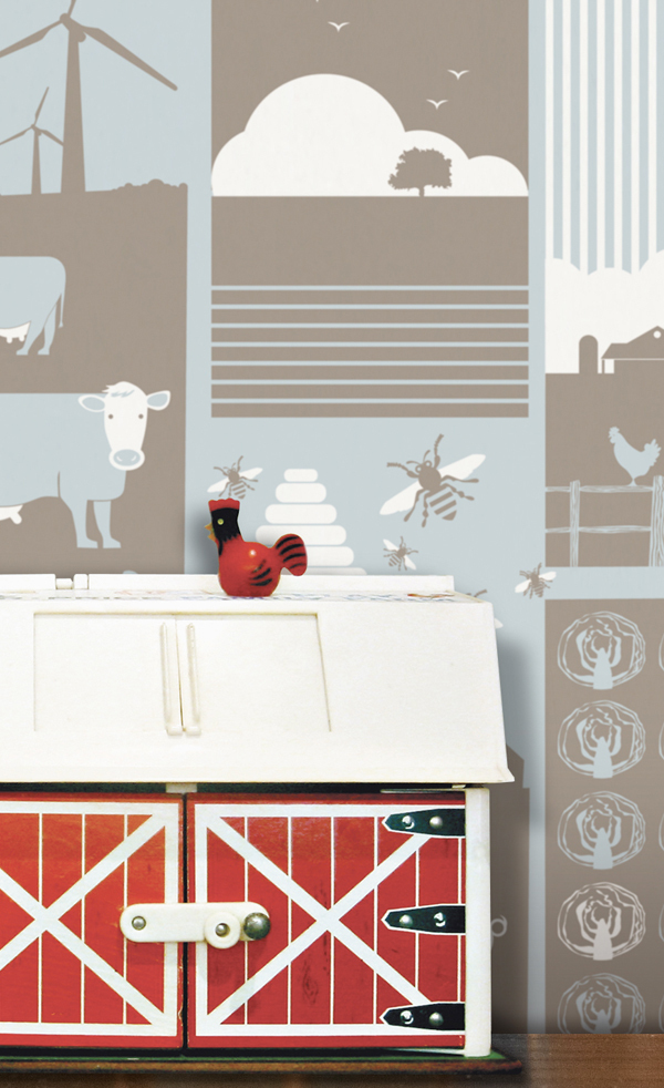 Giấy Dán Tường Cực "Cute" Của Mini Moderns - Giấy dán tường - Mini Moderns - Trang trí - Thiết kế