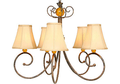 Cindy Crawford Home Madeline Chandelier - Rooms To Go - Chandelier - Lighting