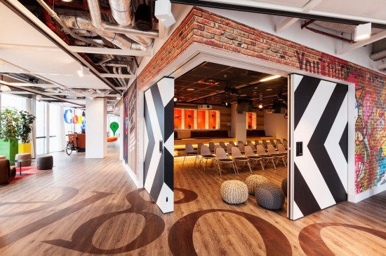Văn phòng mới đầy sắc màu của Google tại Amsterdam - Amsterdam - Google - D/DOCK - Trang trí - Kiến trúc - Ý tưởng - Nhà thiết kế - Nội thất - Thiết kế đẹp - Thiết kế thương mại - Tin Tức Thiết Kế - Văn phòng