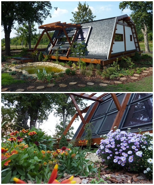 บ้านหลังเล็กดีไซน์สวย ตกแต่งเก๋ ช่วยประหยัดพลังงาน