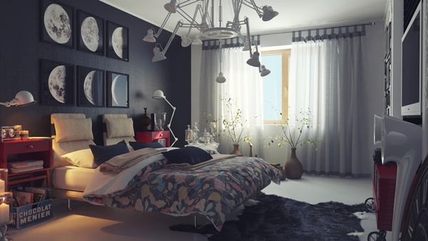 WOW!! ห้องนอนสุดแนว สวยล้ำ แบบนักบินอวกาศ - ตกแต่งห้อง - ห้องนอน - แบบห้องนอน - ห้องนอนสุดล้ำ - ห้องนอนนักบินอวกาศ