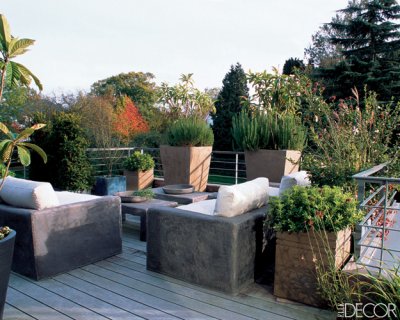 Terrace: A cool relaxation space - Terrace - Decoration