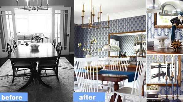 Những hình ảnh đẹp sau khi trang trí lại phòng ăn cũ - Thiết kế - Mẹo và Sáng Kiến - Phòng ăn