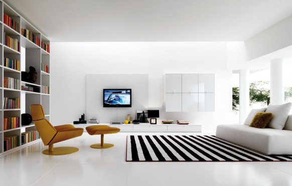 Contemporary Living Room Designs From Zalf - Living Room