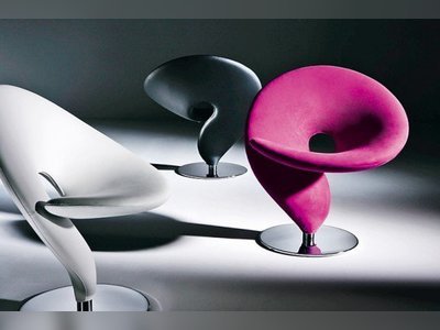 5 Cool Upholstered Swivel Chairs by Tonon