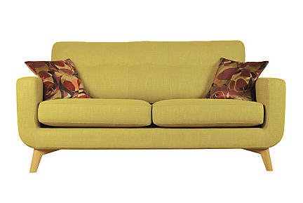 John Lewis Medium Sofa, Cossette Green