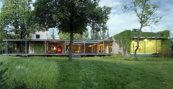 Luxury Glass House in Poland by PCKO Architects
