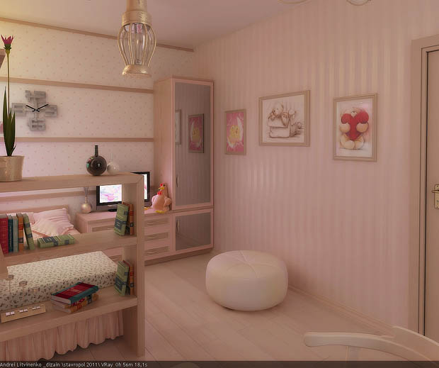 แต่งห้องนอนสีชมพู น่ารัก สำหรับสาวหวาน แหววๆ - แต่งห้องนอน - ห้องนอนผู้หญิง - แบบห้องนอนสีหวาน - ห้องนอนสีชมพู - ตกแต่งห้องนอน