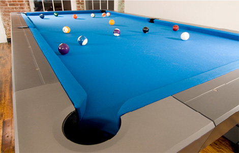 Contemporary Billiard Table From Mars, Pool Table Details