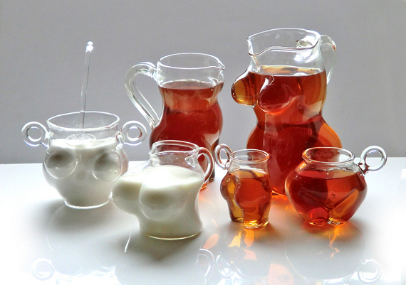 BST Ly Tách "Gợi Cảm" Tea & A Của Luis Caicedo - Ly tách - Luis Caicedo - Thuỷ tinh - Ý tưởng