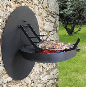 Wall-Mounted Barbecue