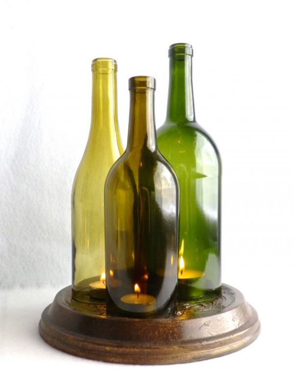 Ideas To Recycle Wine Bottles - Ideas - Decoration