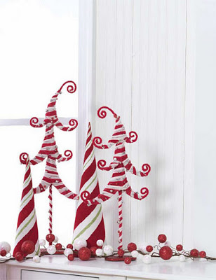 Trang trí noel với những chiếc kẹo cây gậy thơm ngon - Mẹo và Sáng Kiến - Trang trí
