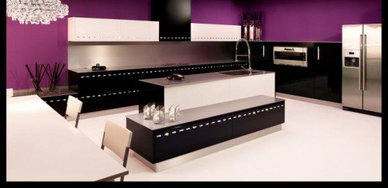 Luxury Kitchen Decorated By Swarovski Crystals - Crystal25 By Auro