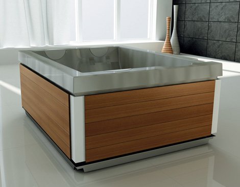 Freestanding Whirlpool Bath from Jacuzzi - new Unique hydromassage bath