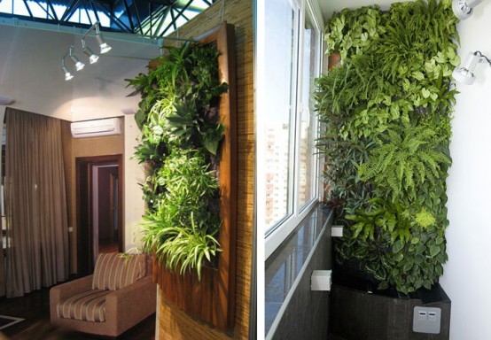 Make Interior and Exterior Maarvelous with Vertical Gardens - Decoration - Garden - Design - Vertical Garden