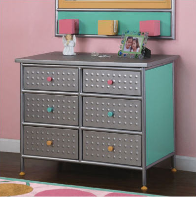 Powell Bauble Girls 6 - Drawer Dresser - Furniture Find - Cupboard