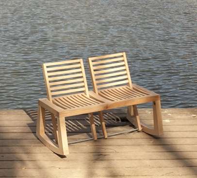 "Double View Bench" - Băng Ghế Sáng Tạo Của Chloe de la Chaise - Ghế - Nội thất - Sáng tạo - Chloe de la Chaise