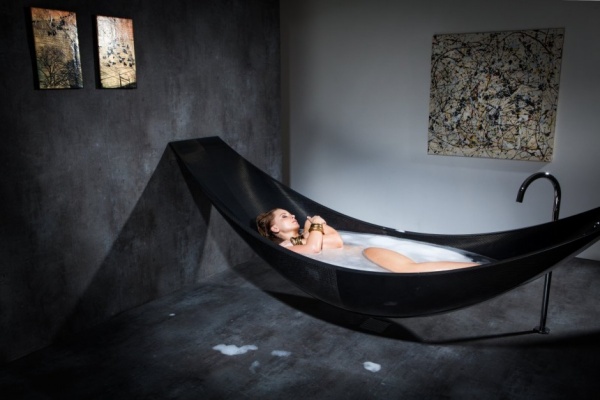 Vessel: Relaxing Hammock or Elegant Bath Tub? It's Both - Bathtub - Design - Bathroom