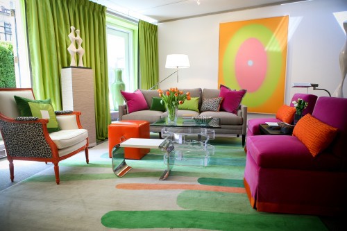 Most Eye-Catching Colored Living Room designs - Decoration - Design - Interior Design - Ideas - Living Rooms