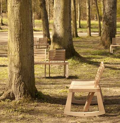 "Double View Bench" - Băng Ghế Sáng Tạo Của Chloe de la Chaise - Ghế - Nội thất - Sáng tạo - Chloe de la Chaise