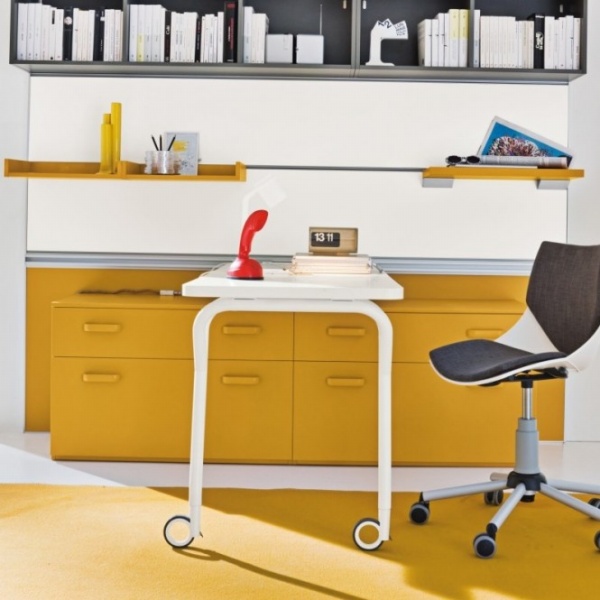 Colorful Minimalist Kid's Desk Design - Design - Desk - Furniture