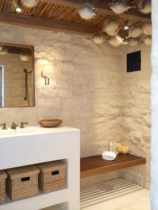 Sea Inspired Decorating Ideas for Bathroom. - Decorating - Bathroom - Ideas