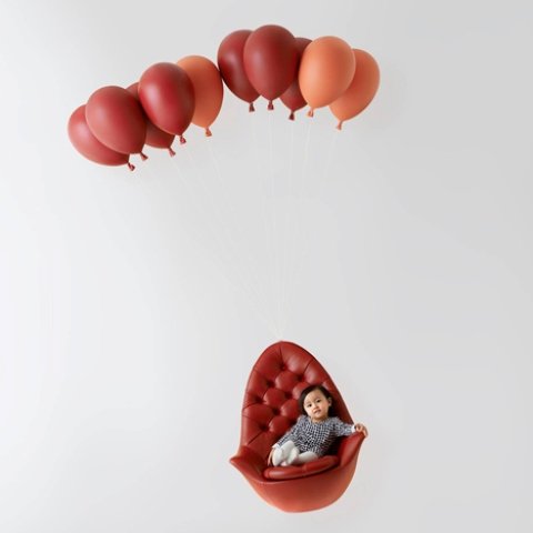 Cảm giác bay cùng ghế Balloon Chair
