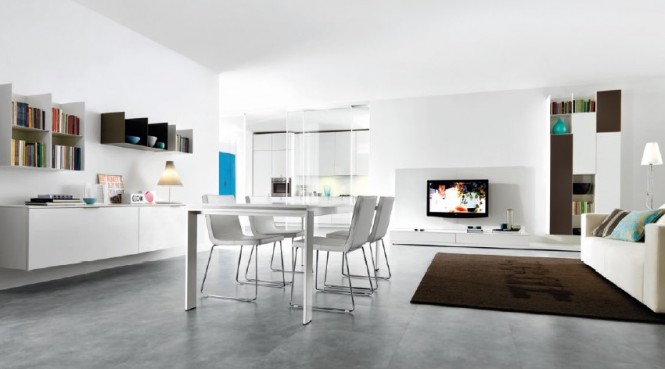 Fabulous living spaces designs from Euromobil - Interior Design