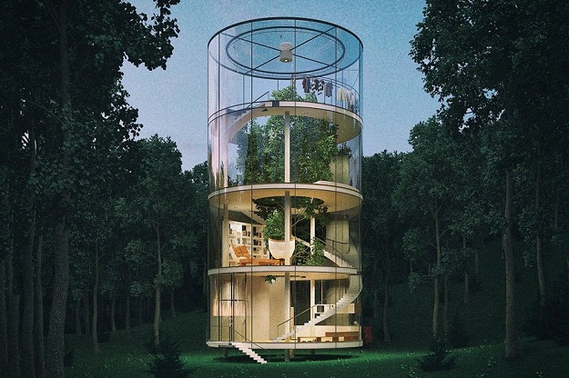 บ้านกระจก ไอเดียสุดคูล รักษาต้นไม้ - บ้านในฝัน - บ้านสวย - ออกแบบ - บ้านรักษ์โลก - บ้านรักธรรมชาติ - การออกแบบ - ไอเดียเก๋ - สไตล์โมเดิร์น - เทรนด์การออกแบบ - ดีไซน์ - ตกแต่งภายใน - ไม่ซ้ำใคร